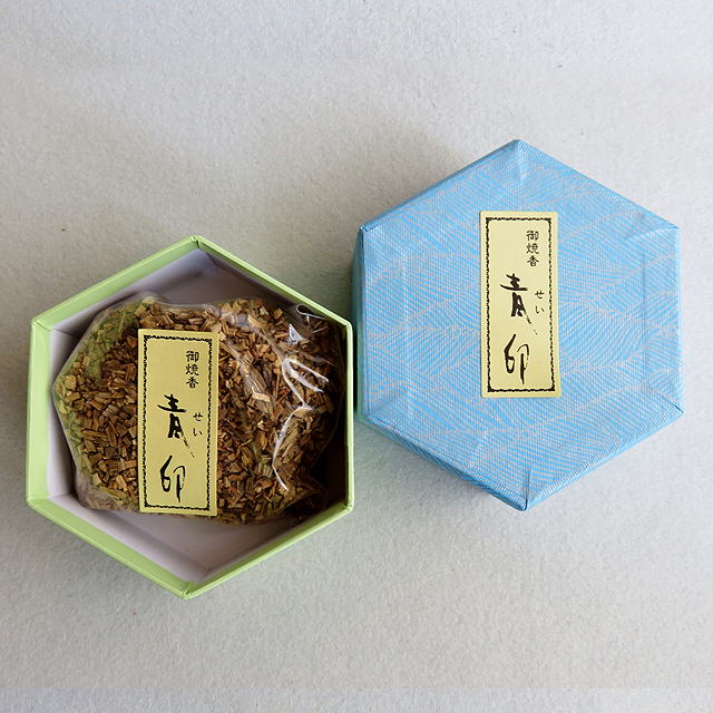 御焼香 青印