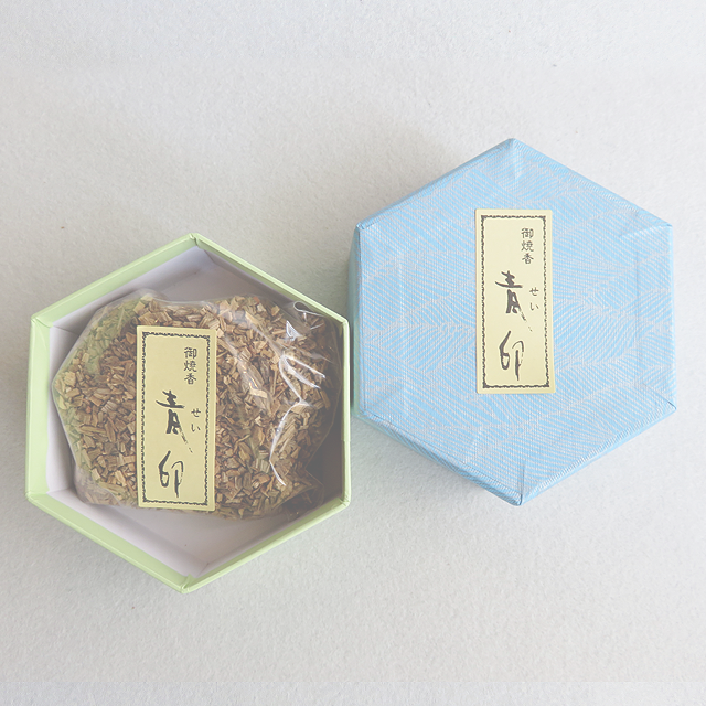 御焼香 青印