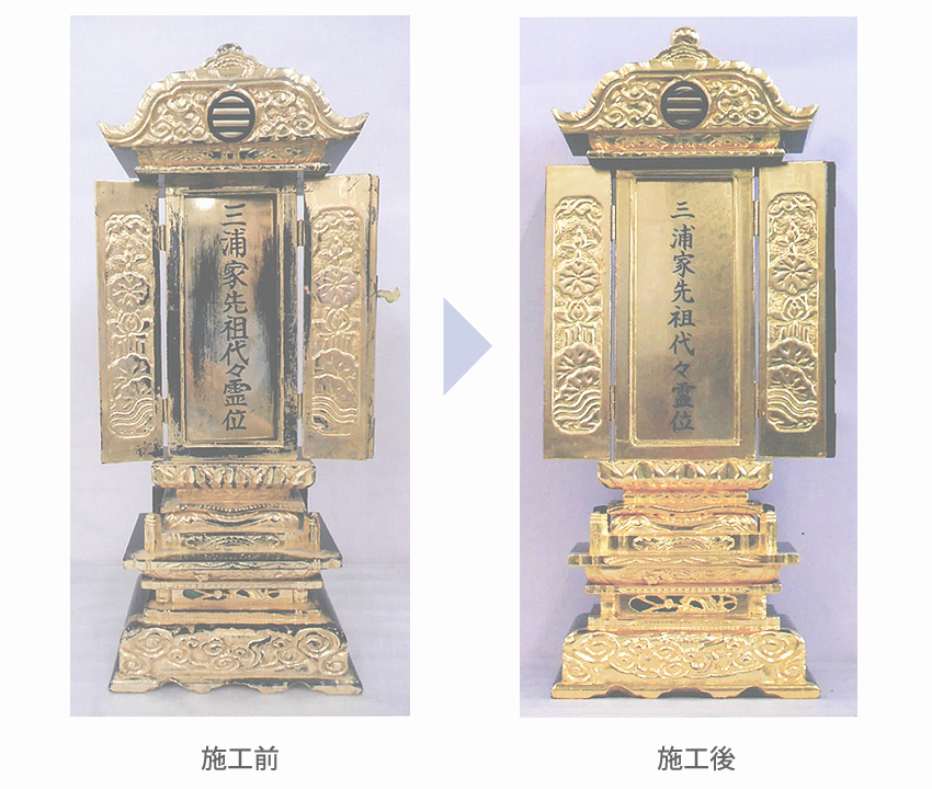 七重出高欄回（扉裏彫入）