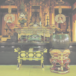 大鏧・経卓・丸鏧台一式 