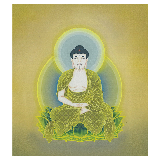 十二支の御守本尊 仏画「阿弥陀如来 戌年・亥年」