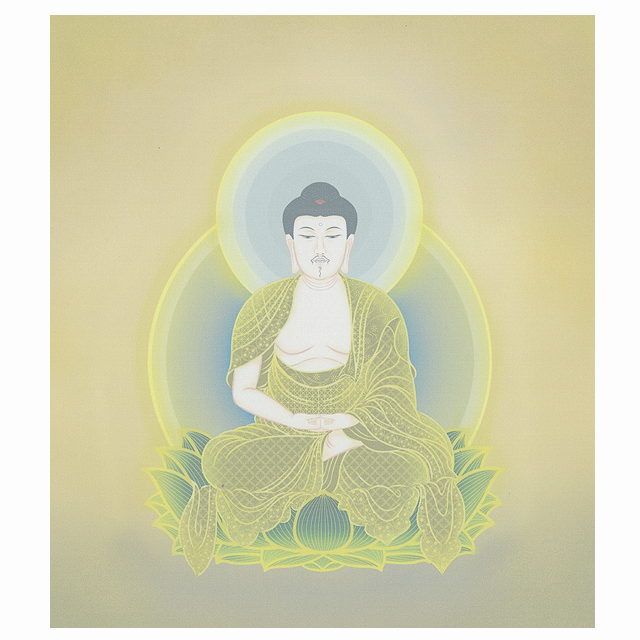 十二支の御守本尊 仏画「阿弥陀如来 戌年・亥年」