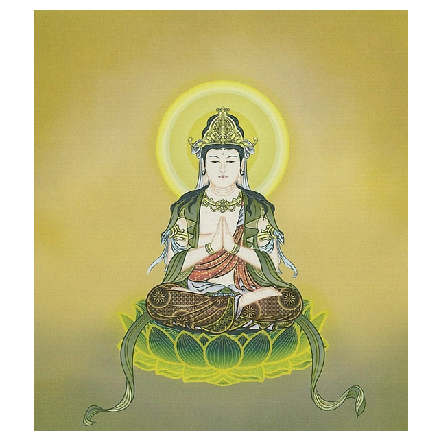 十二支の御守本尊 仏画「勢至菩薩 午年」