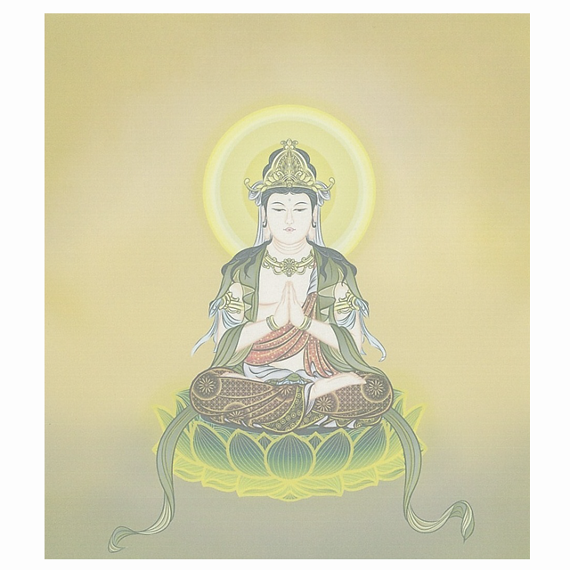 十二支の御守本尊 仏画「勢至菩薩 午年」