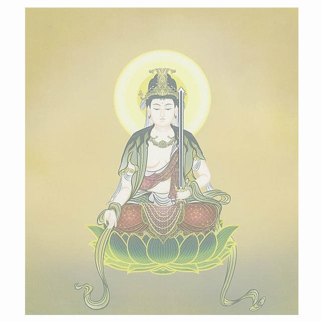 十二支の御守本尊 仏画「虚空蔵菩薩 丑年・寅年」