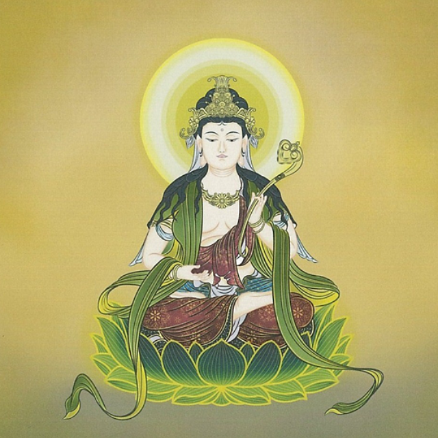 十二支の御守本尊 仏画「普賢菩薩 辰年・巳年」