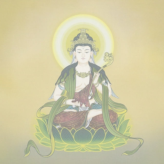 十二支の御守本尊 仏画「普賢菩薩 辰年・巳年」