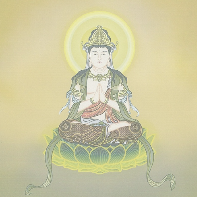 十二支の御守本尊 仏画「勢至菩薩 午年」