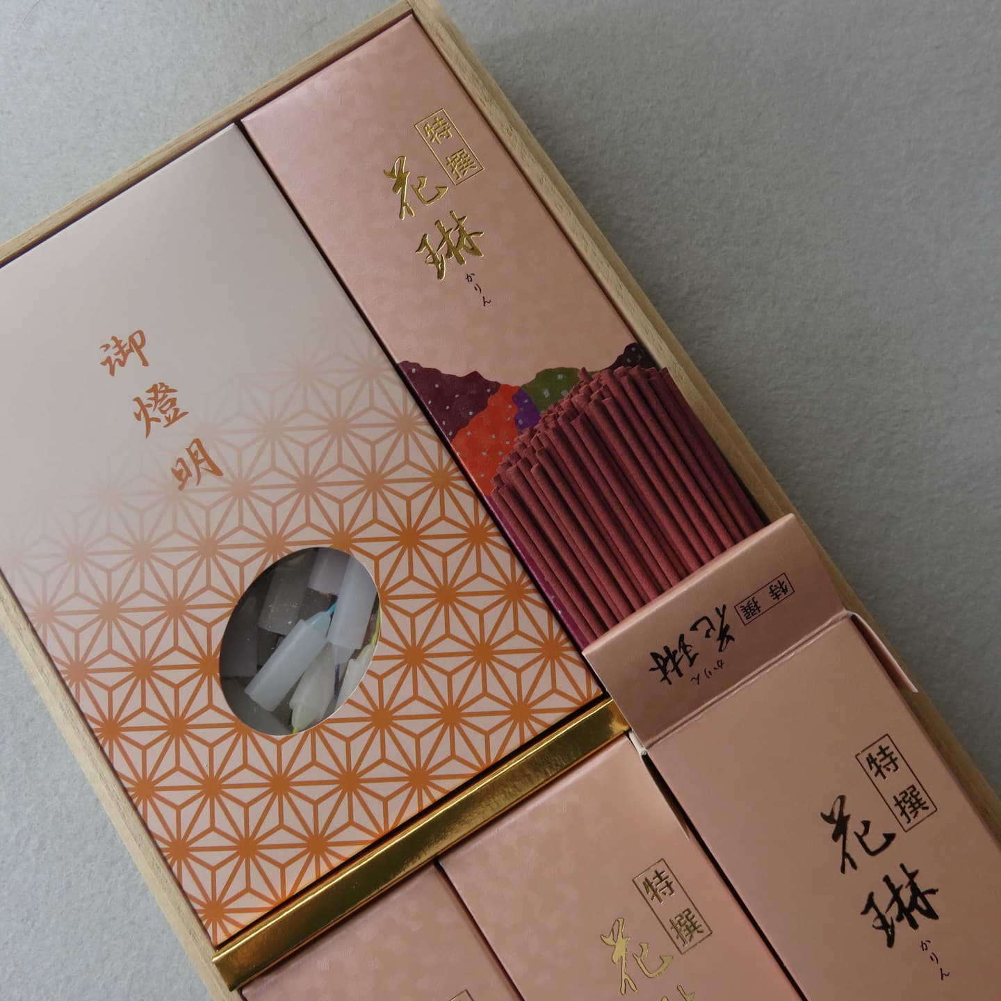 花琳 あかり（蝋燭）セット