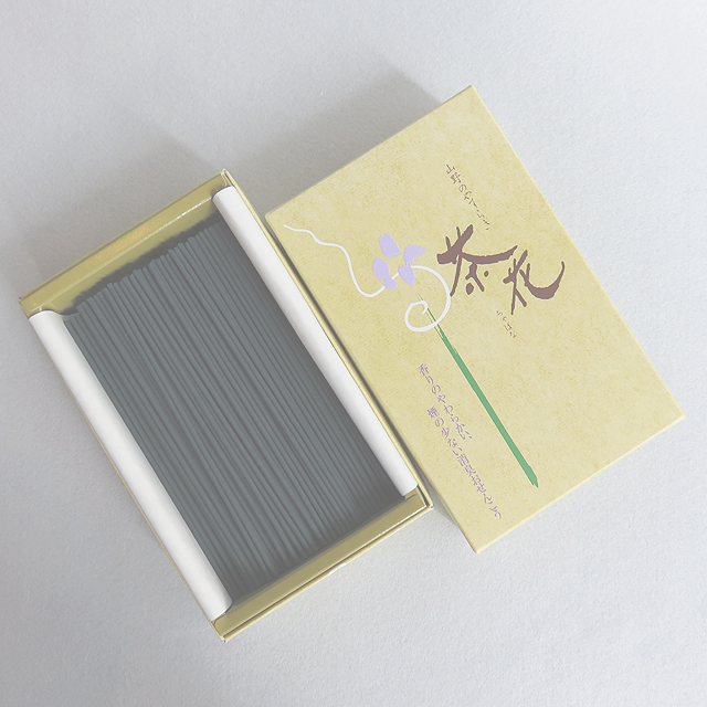 フレグランスソープフラワー＆線香（茶花）バラ詰め（大）
