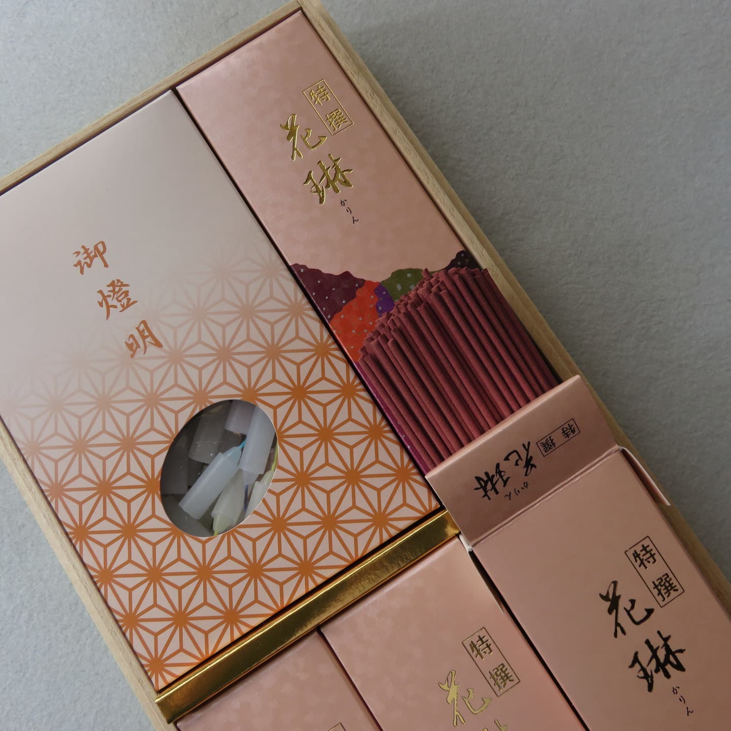 花琳 あかり（蝋燭）セット